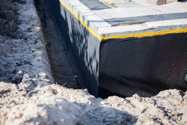 Professional Crawl Space Encapsulation technician working in Coram, NY